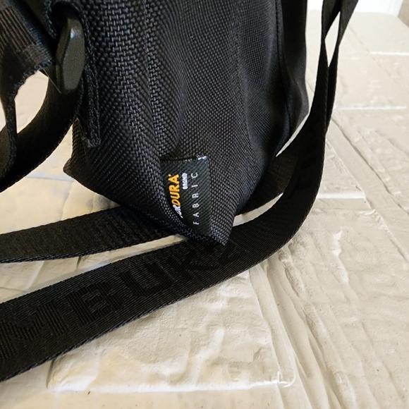 Micro Black Messenger Bag - Picture 4 of 9